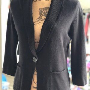 Spense Black Petite Cardigan